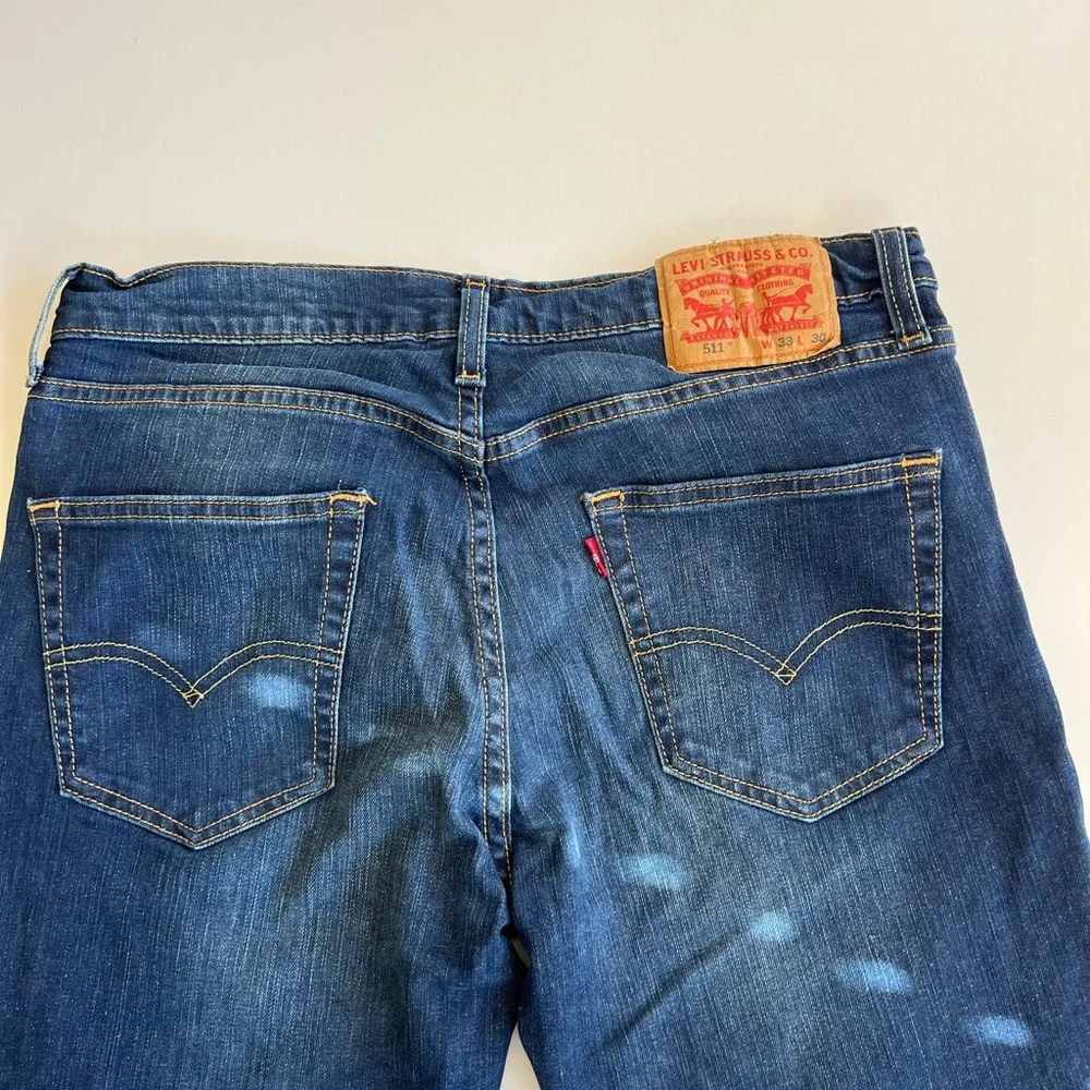 Levi's Mens 511 Slim Fit Jeans - Picture 3 of 5